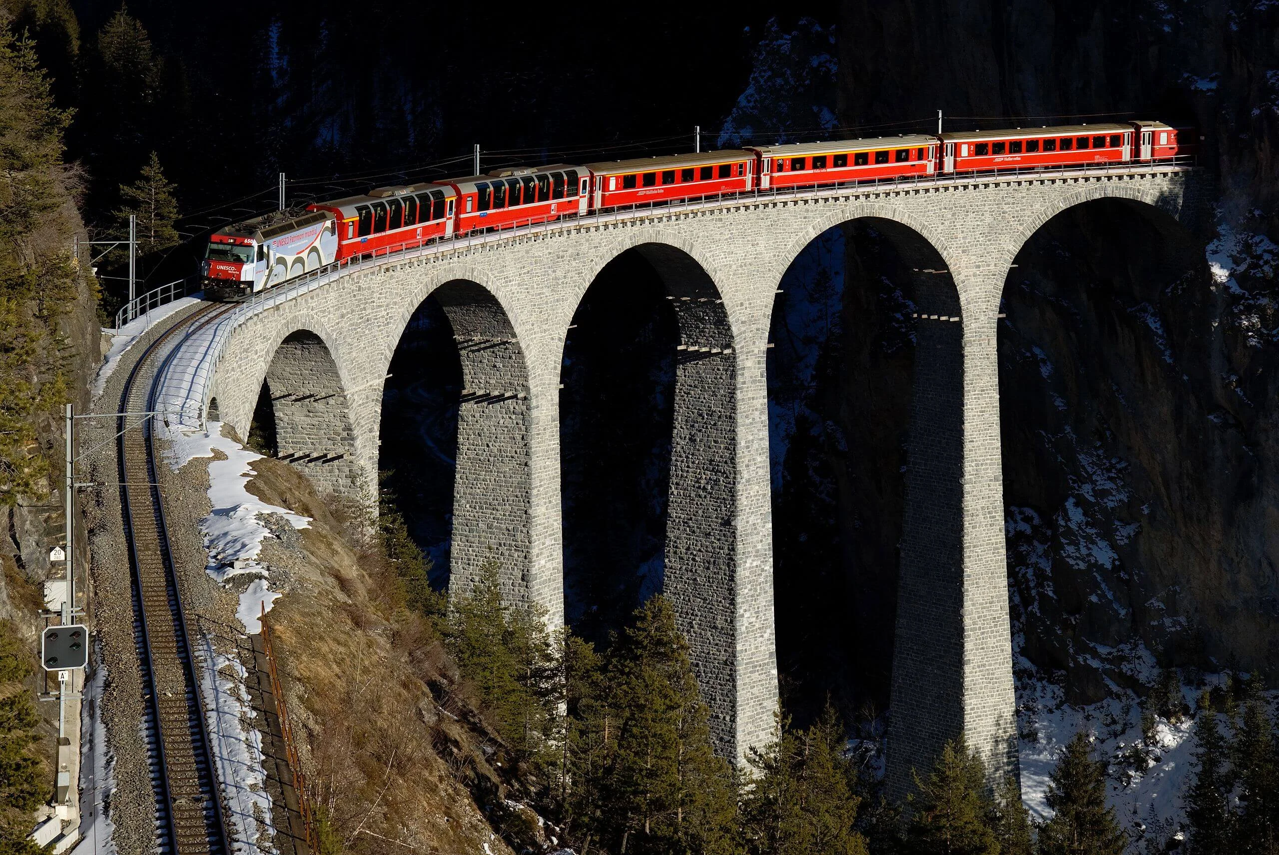 Viaduc de Landwasser, Suisse