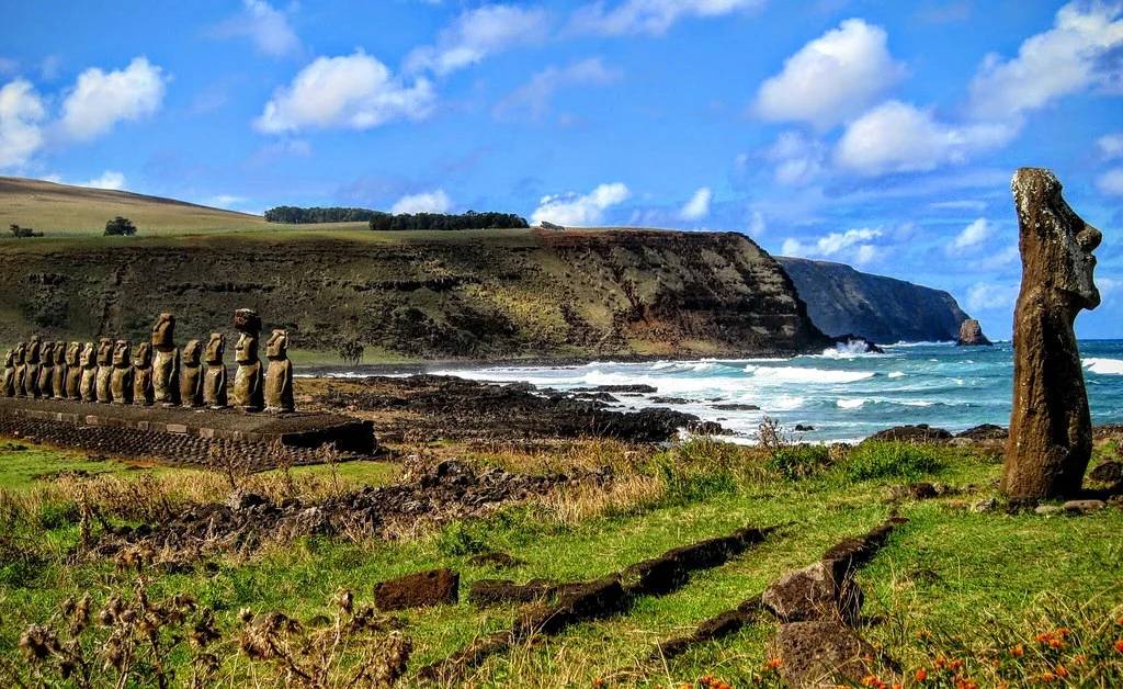 Ahu Tongariki, Chili, Île de Pâques