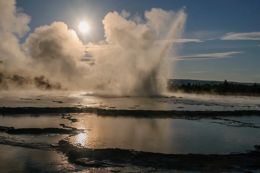 Great Fountain Geyser, États-Unis