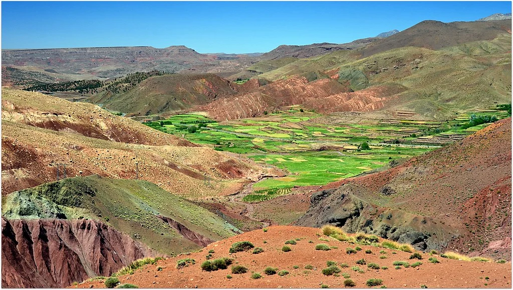 Vallée d'Ounila, Maroc