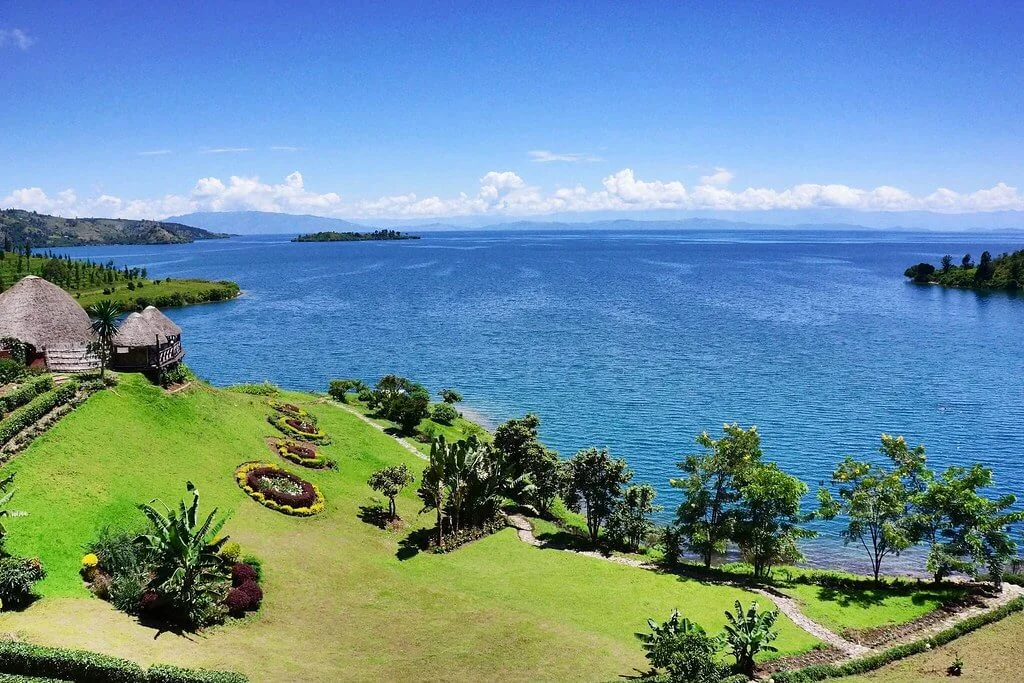 Lac Kivu, Rwanda, République démocratique du Congo, République démocratique du Congo