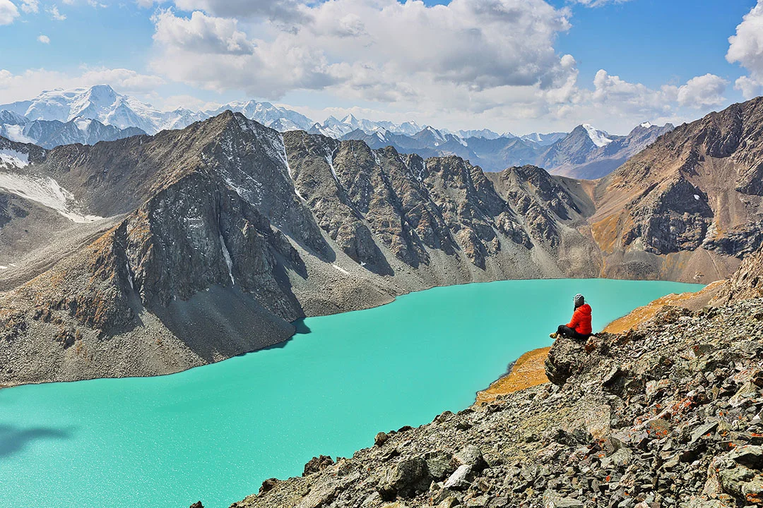 Lac Alakol, Kazakhstan