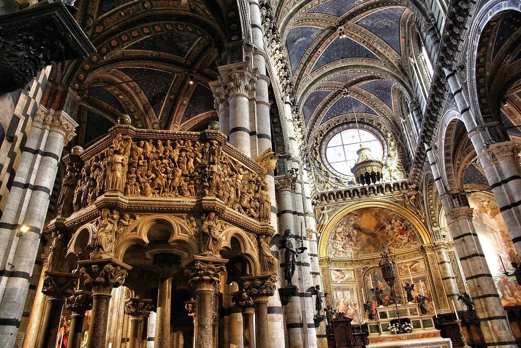 Cathédrale Santa Maria Assunta de Sienne, Italie