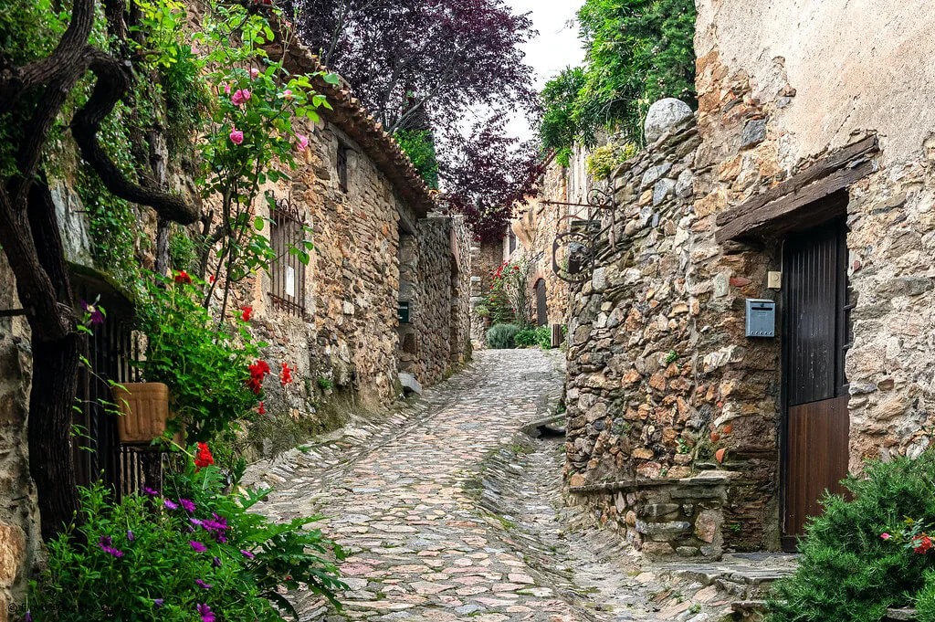 Castelnou, France