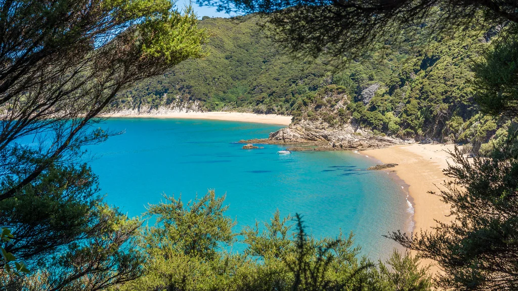 Abel Tasman Coast track, Nouvelle-Zélande