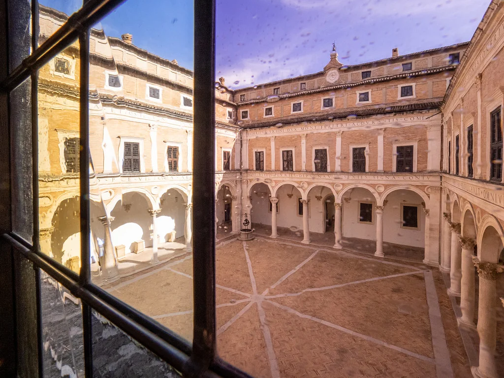 Palais ducal d'Urbin, Italie