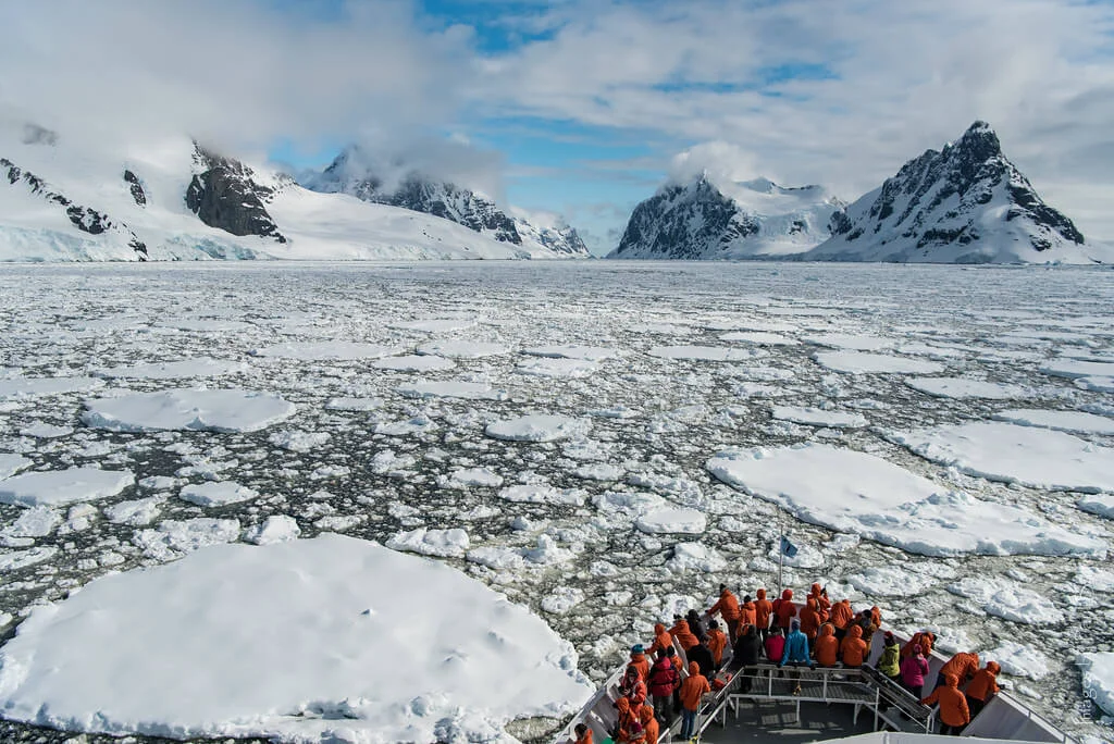 Chenal Lemaire, Antarctique