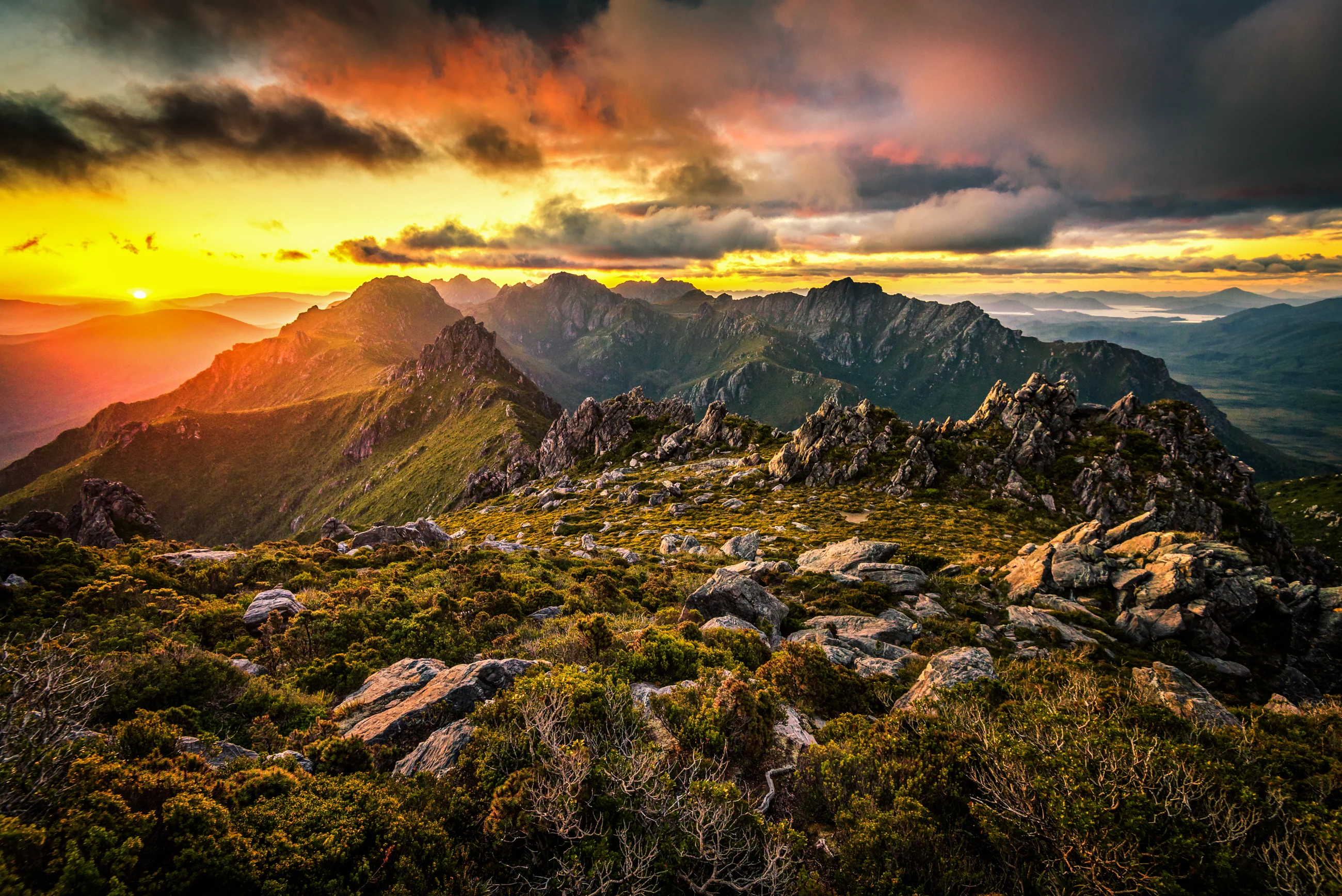 Arthur Range Traverse, Australie, Tasmanie