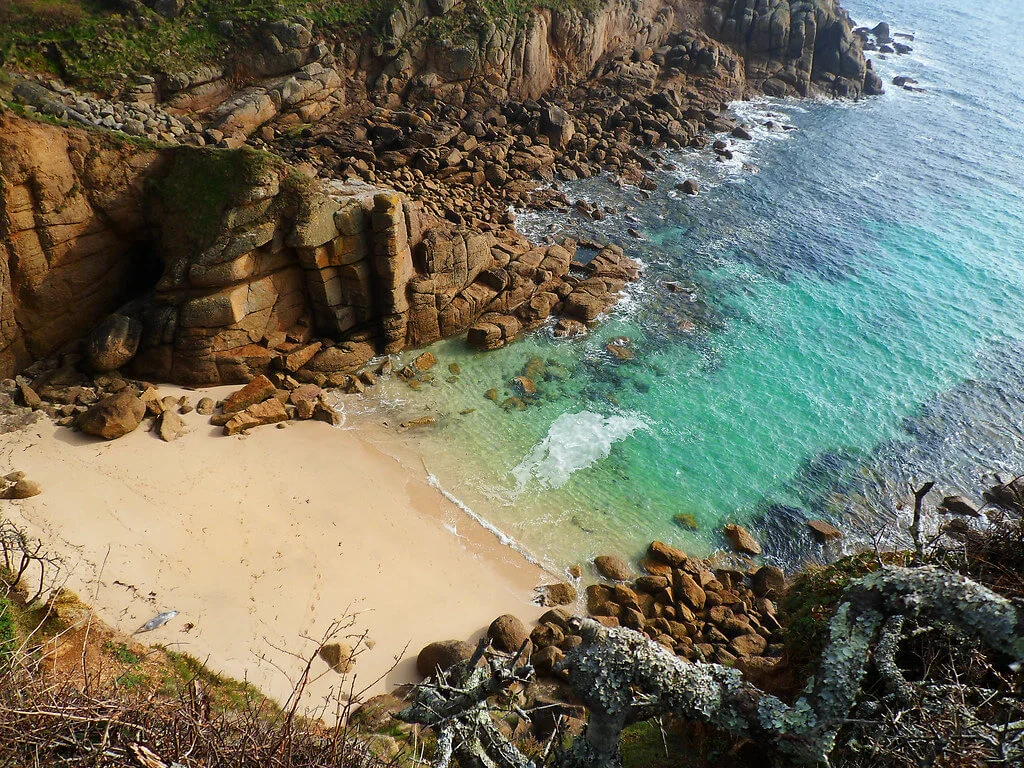Porthgwarra Beach, Angleterre