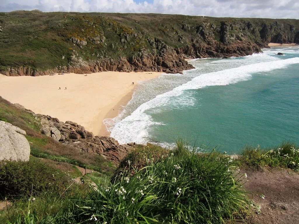 Porthgwarra Beach, Angleterre