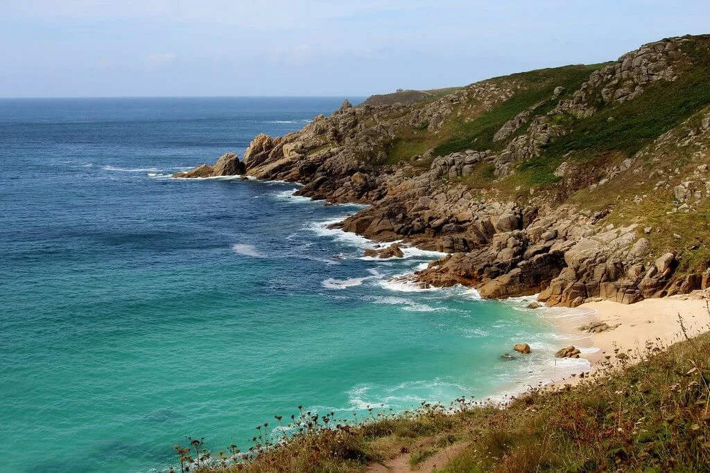 Porthgwarra Beach, Angleterre