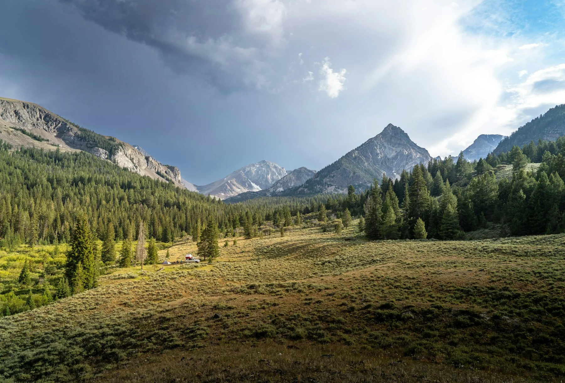 Forêt nationale de Salmon-Challis, États-Unis