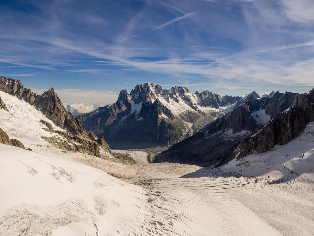 Glacier du Géant, France