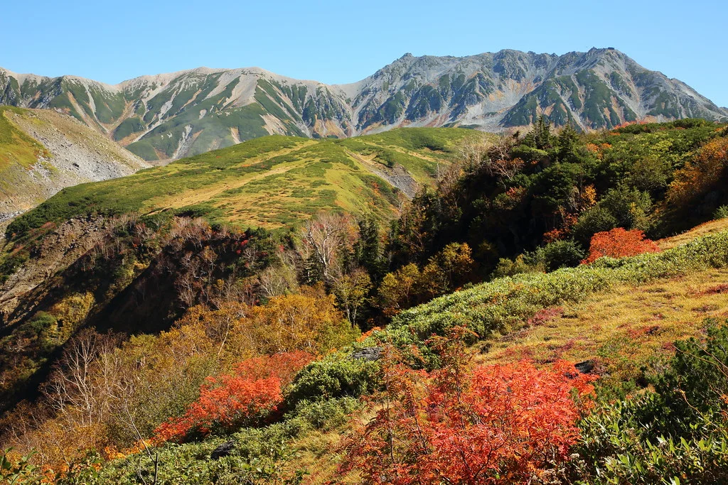 Mont Tate, Japon