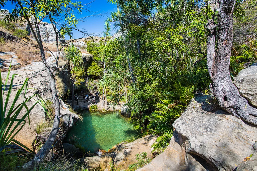 Piscine naturelle (Isalo), Madagascar
