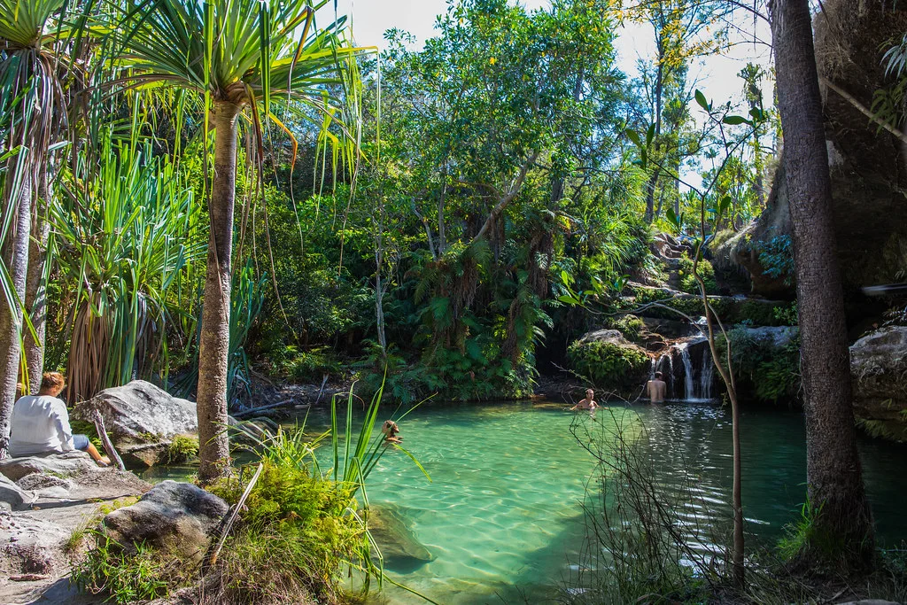 Piscine naturelle (Isalo), Madagascar