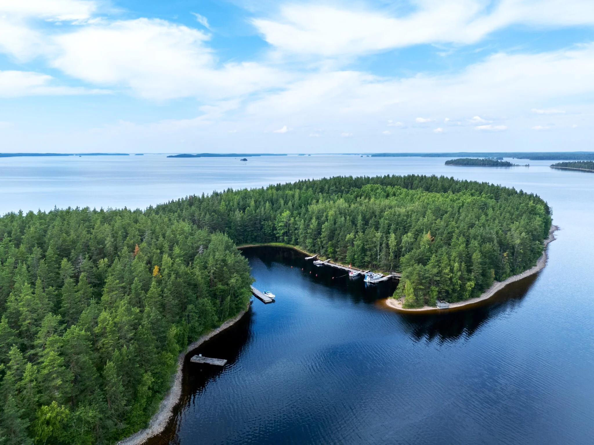 Géoparc de Saimaa, Finlande