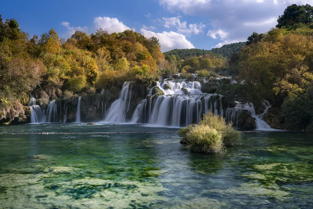 Chutes de Skradinski Buk, Croatie