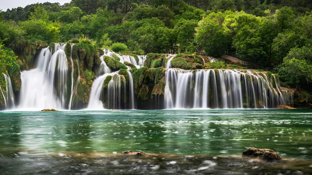 Chutes de Skradinski Buk, Croatie