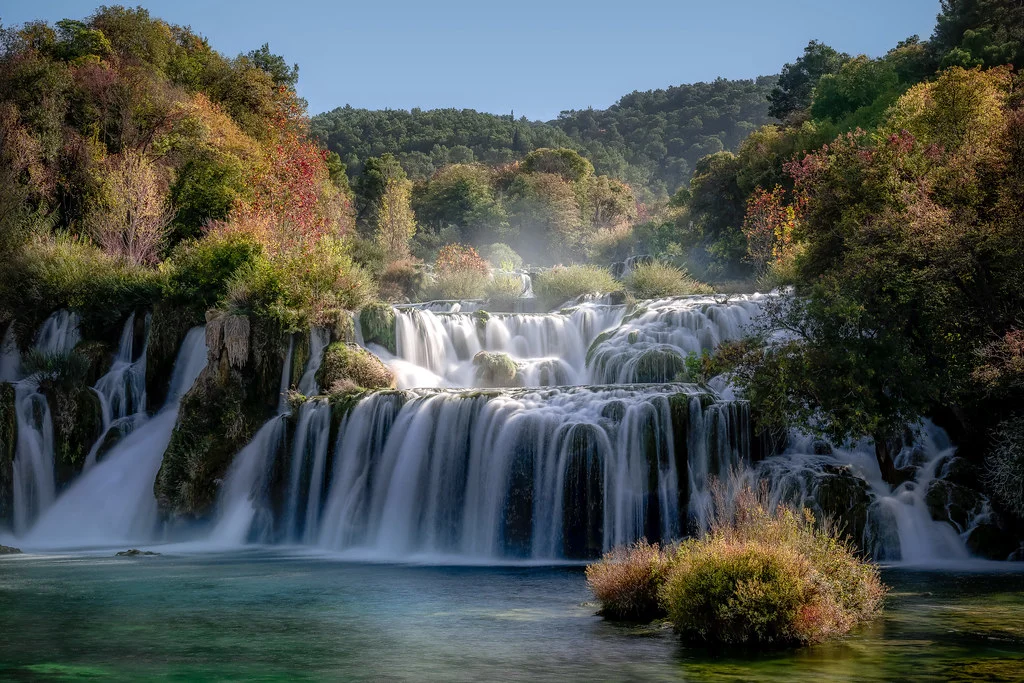 Chutes de Skradinski Buk, Croatie