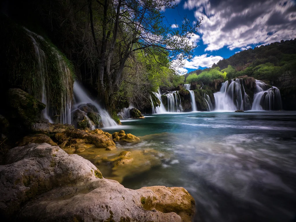 Chutes de Skradinski Buk, Croatie