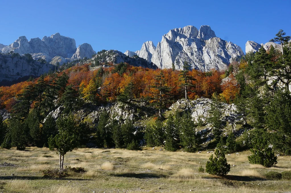 Prokletije, Monténégro, Albanie, Albanie
