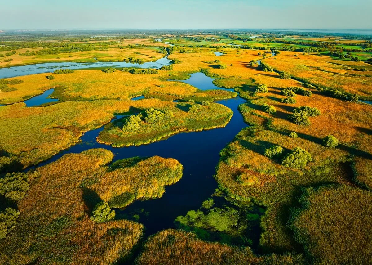 Réserve de biosphère du delta du Danube, Roumanie, Ukraine