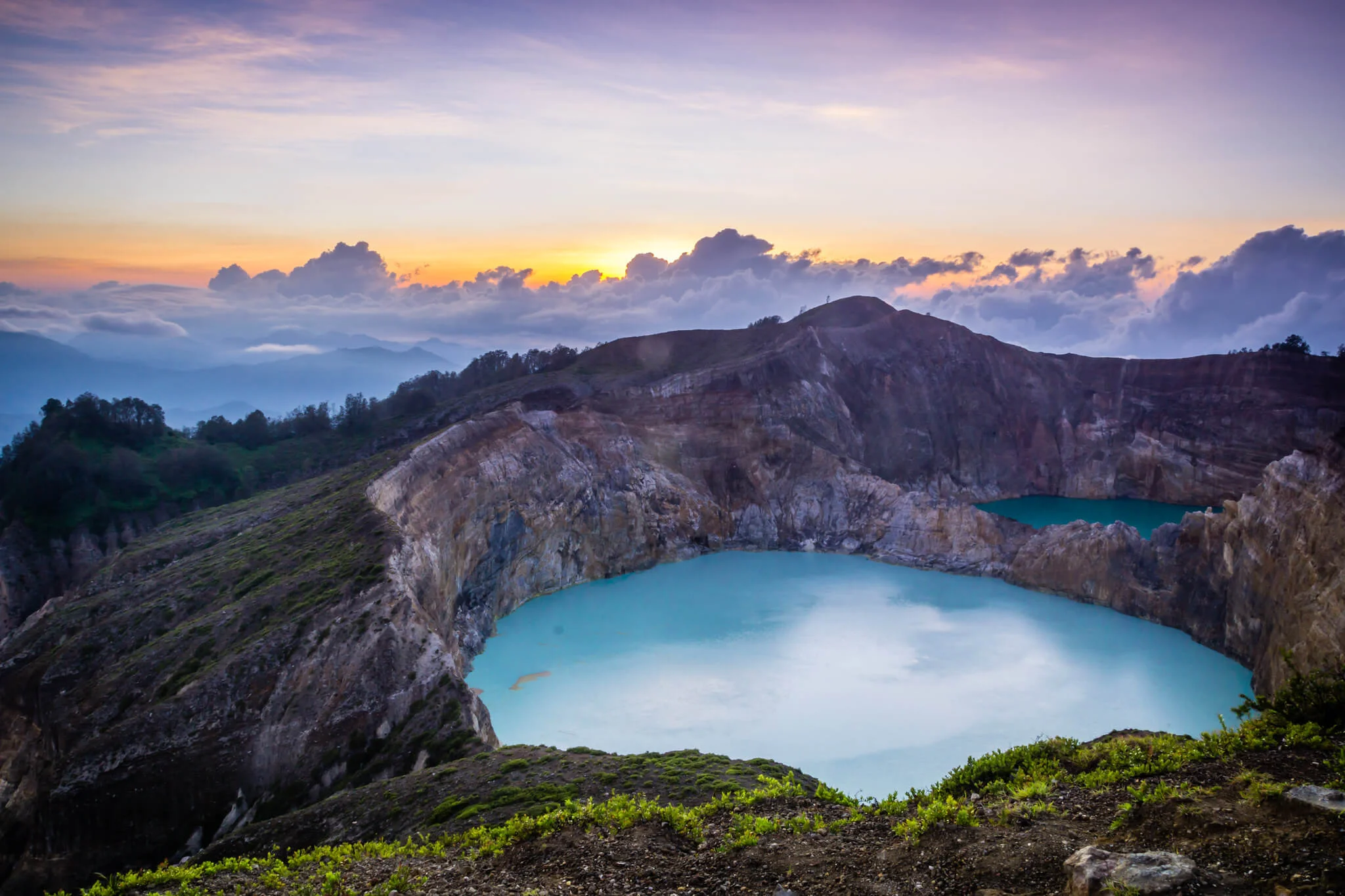 Kelimutu, Indonésie