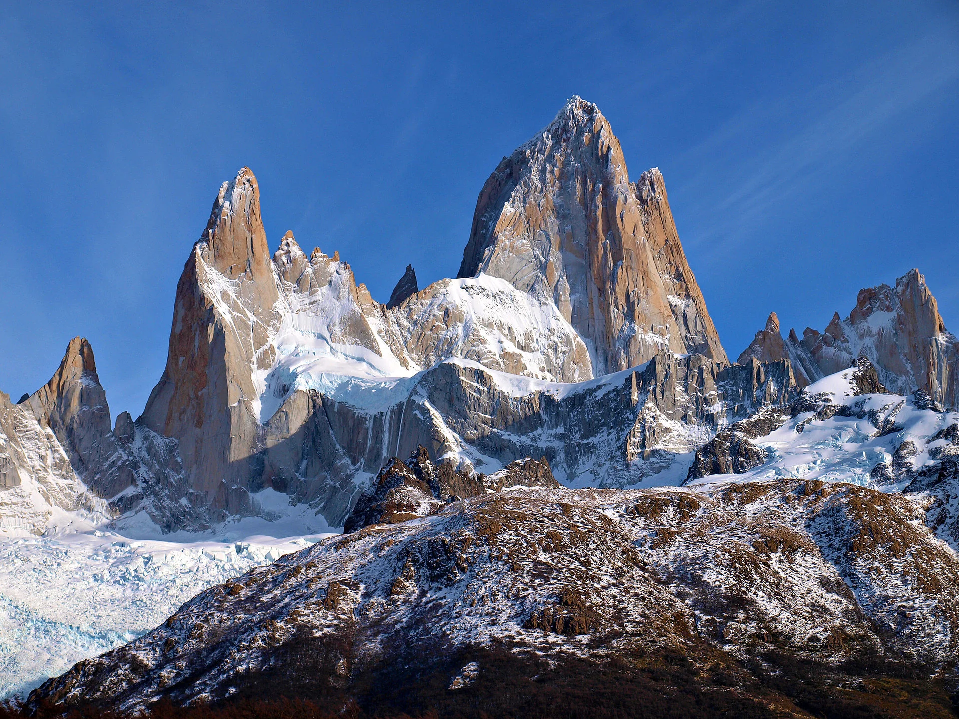 Fitz Roy, Chili, Argentine