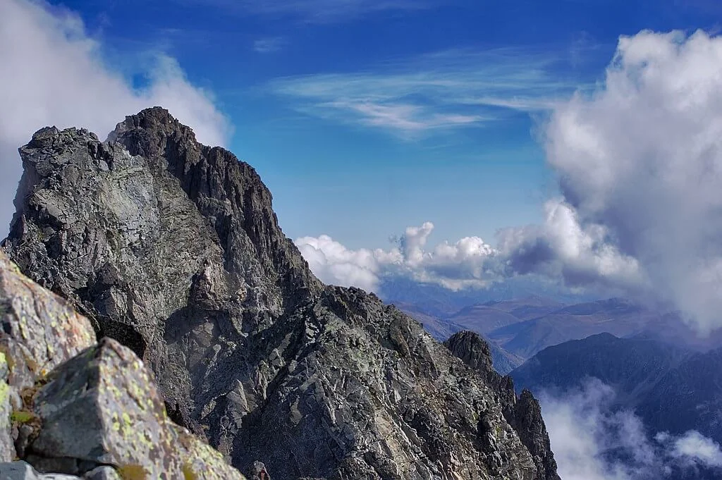Grand pic de Belledonne, France