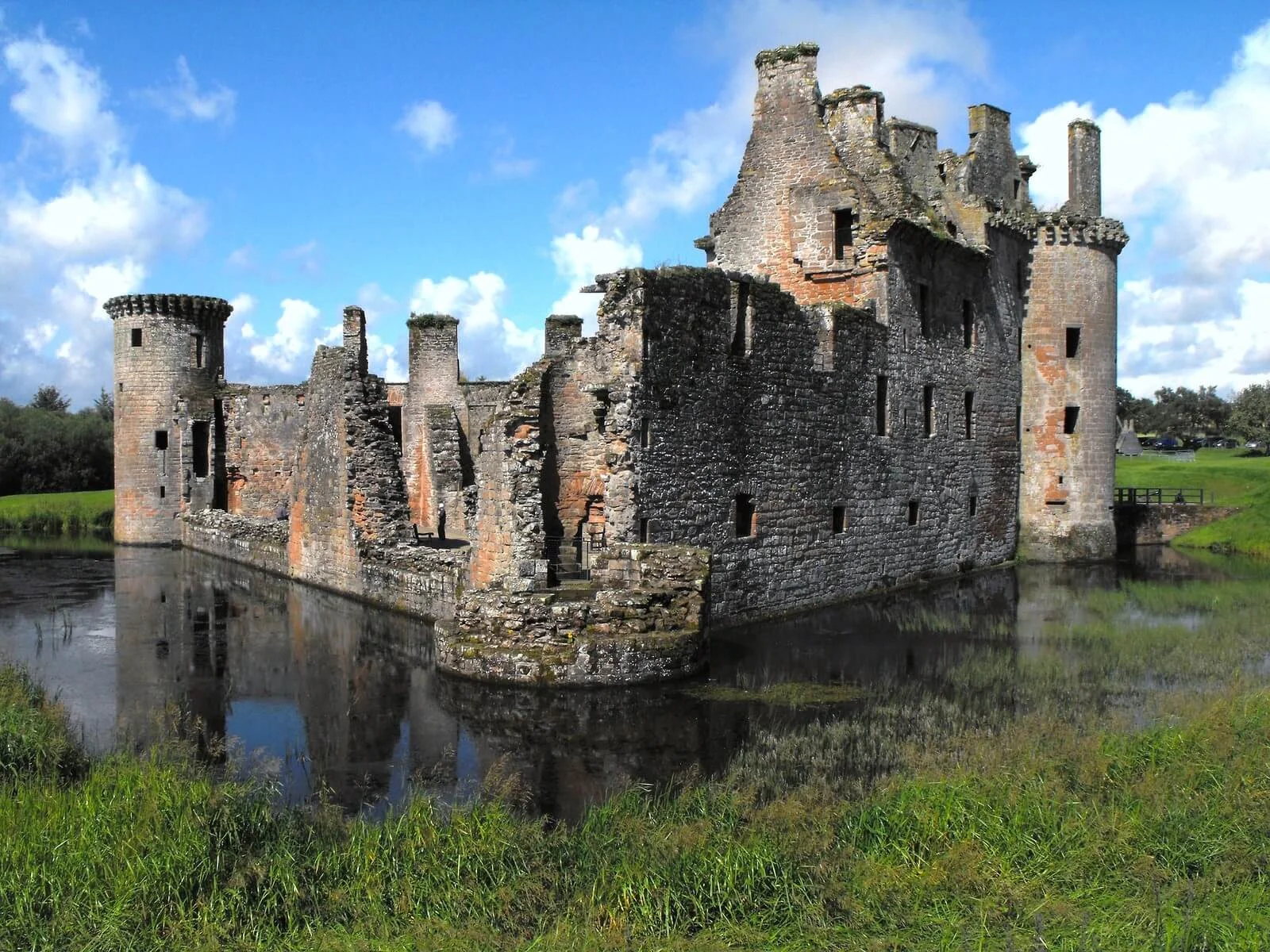 Château de Caerlaverock, Écosse