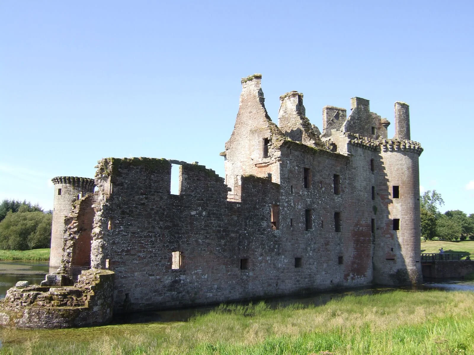 Château de Caerlaverock, Écosse