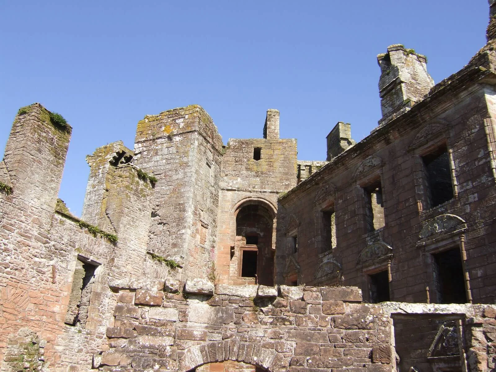 Château de Caerlaverock, Écosse
