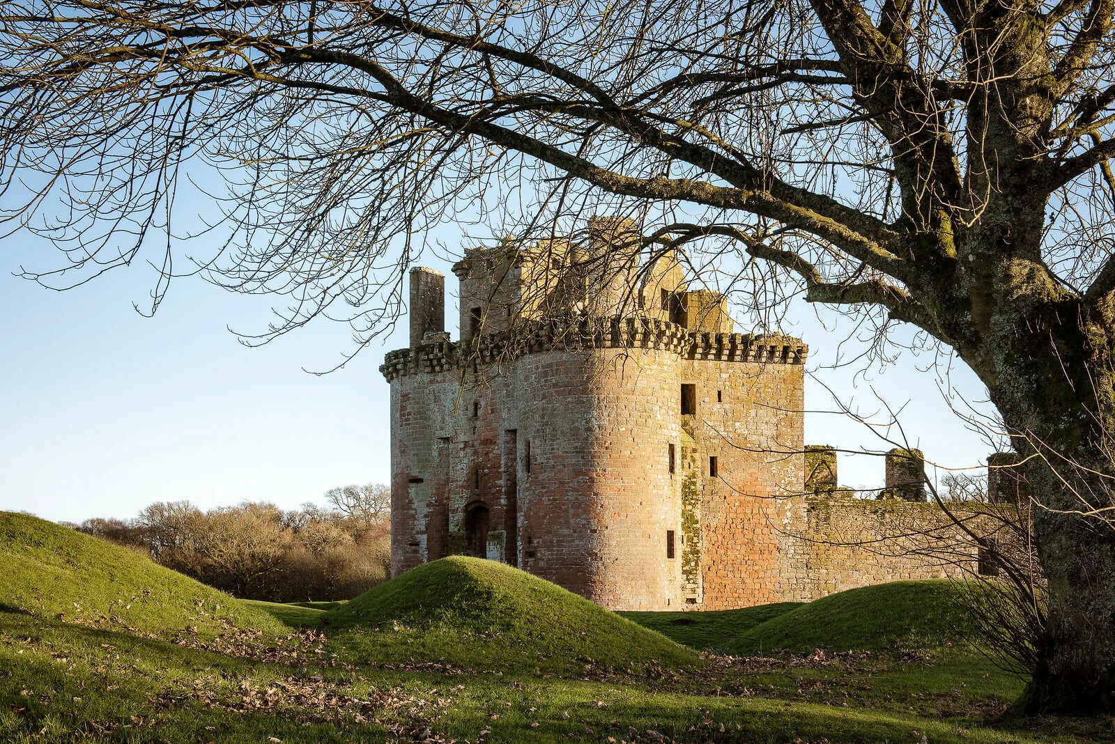Château de Caerlaverock, Écosse