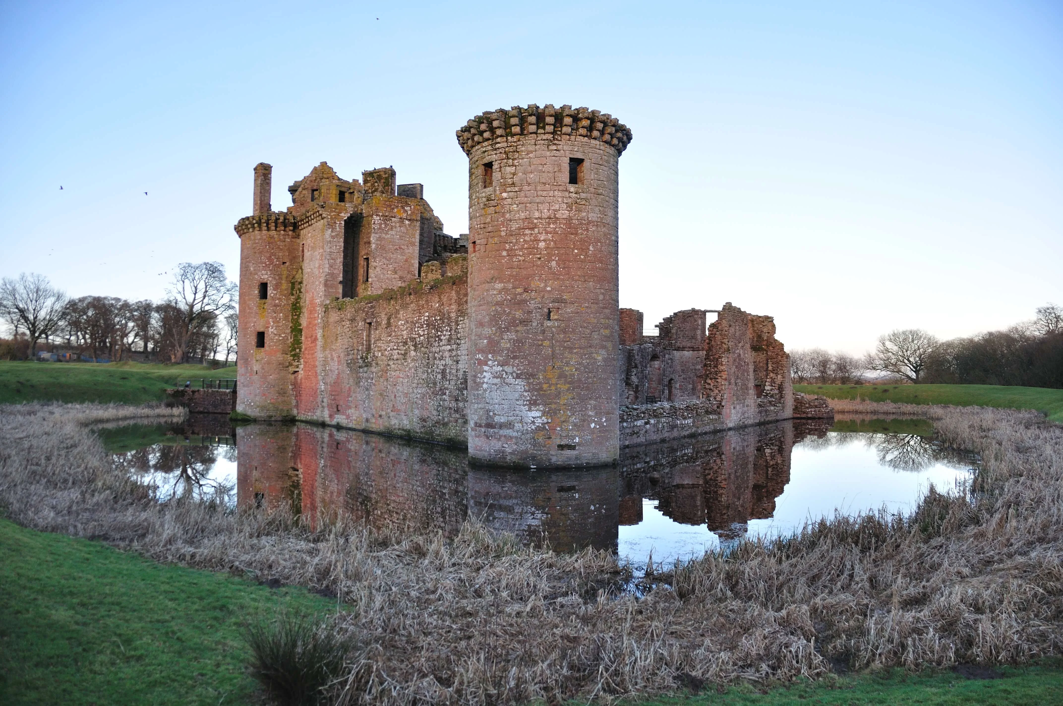 Château de Caerlaverock, Écosse