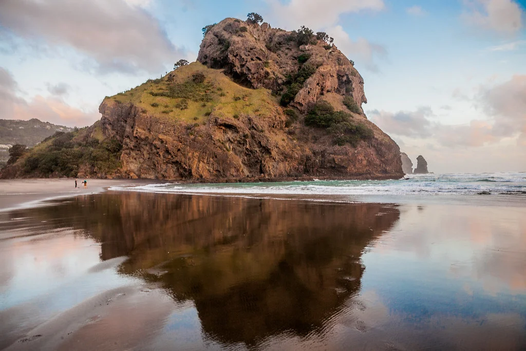 Plage de Piha, Nouvelle-Zélande