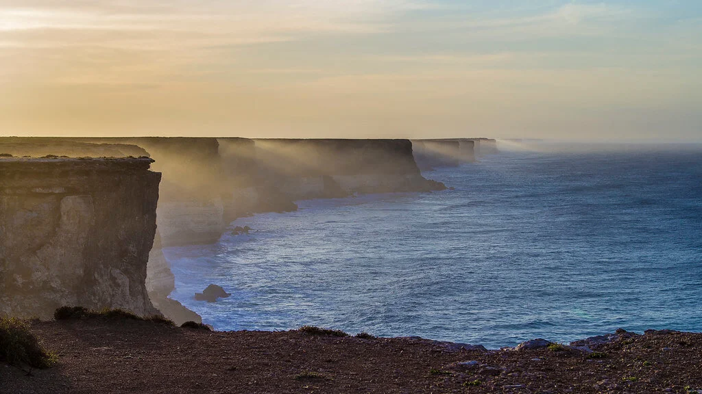 Falaise de Bunda, Australie