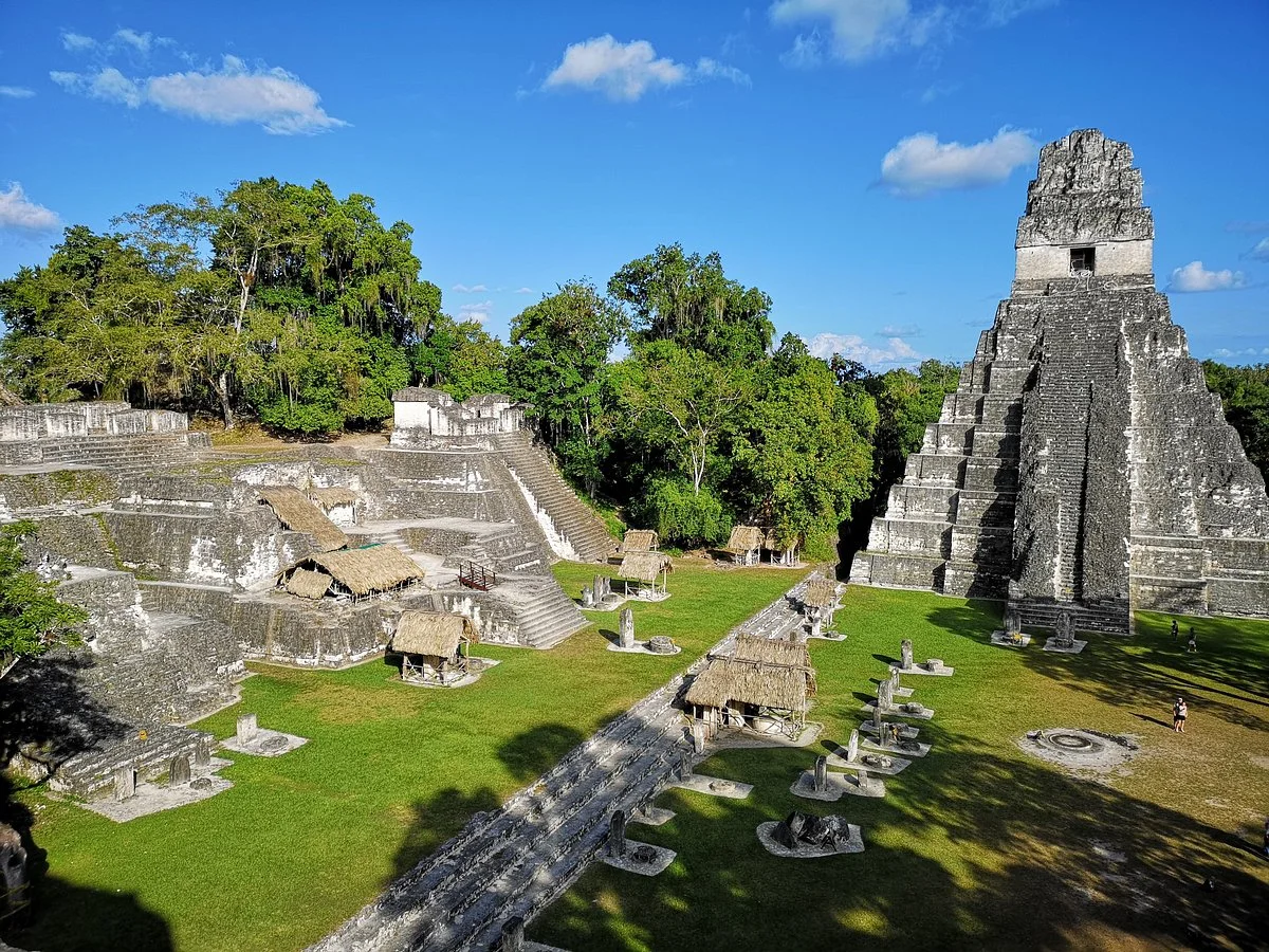 Acropole nord de Tikal, Guatemala