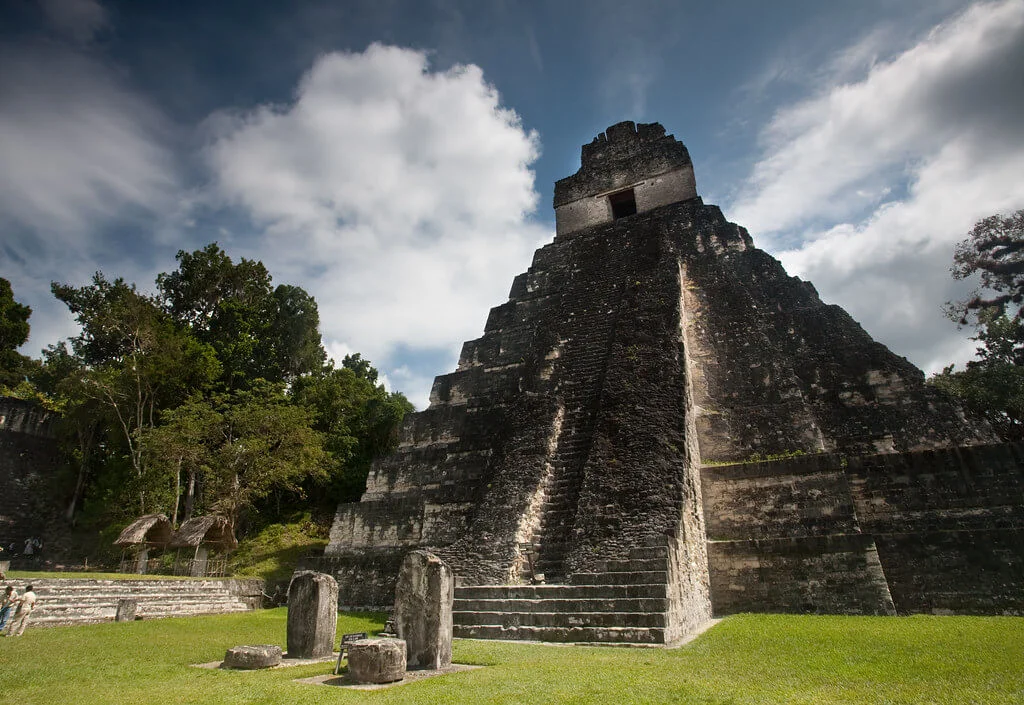 Acropole nord de Tikal, Guatemala