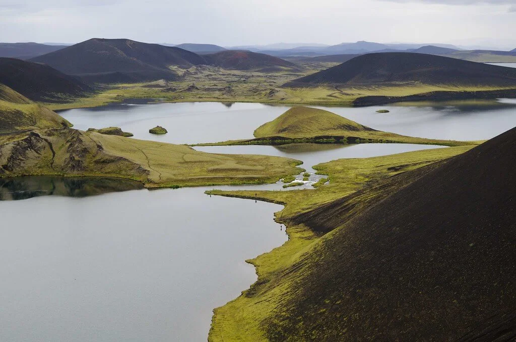 Veidivotn, Islande