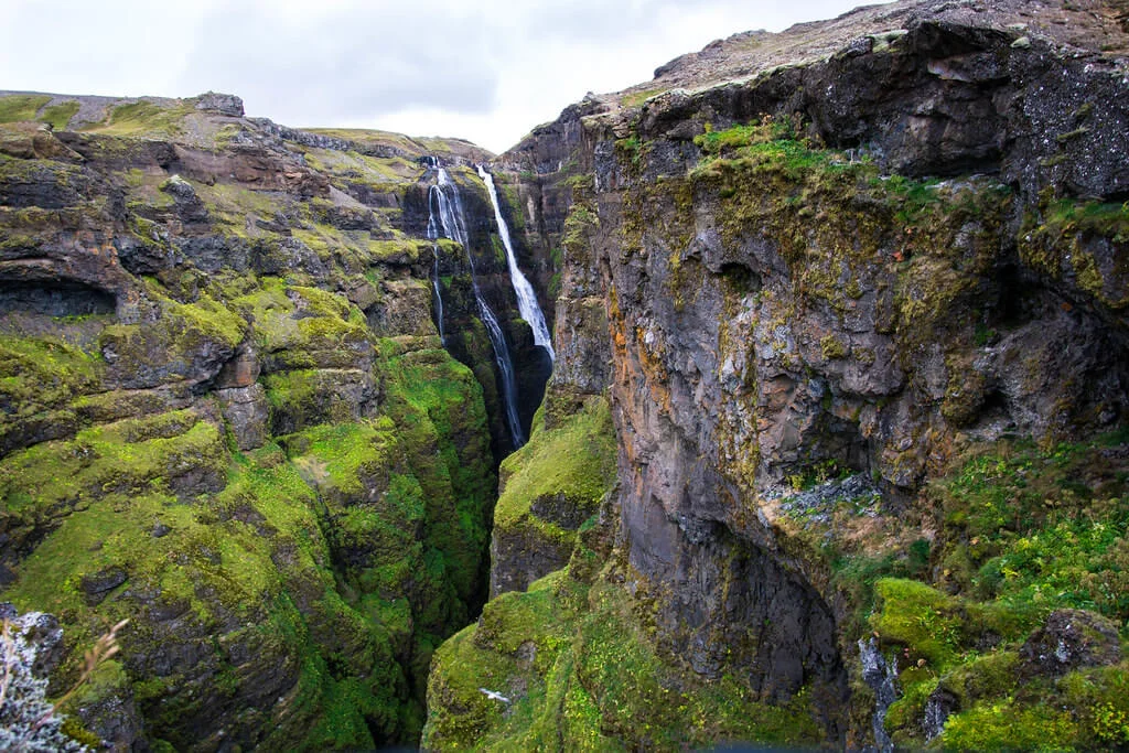 Glymur, Islande