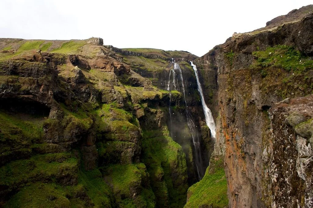 Glymur, Islande