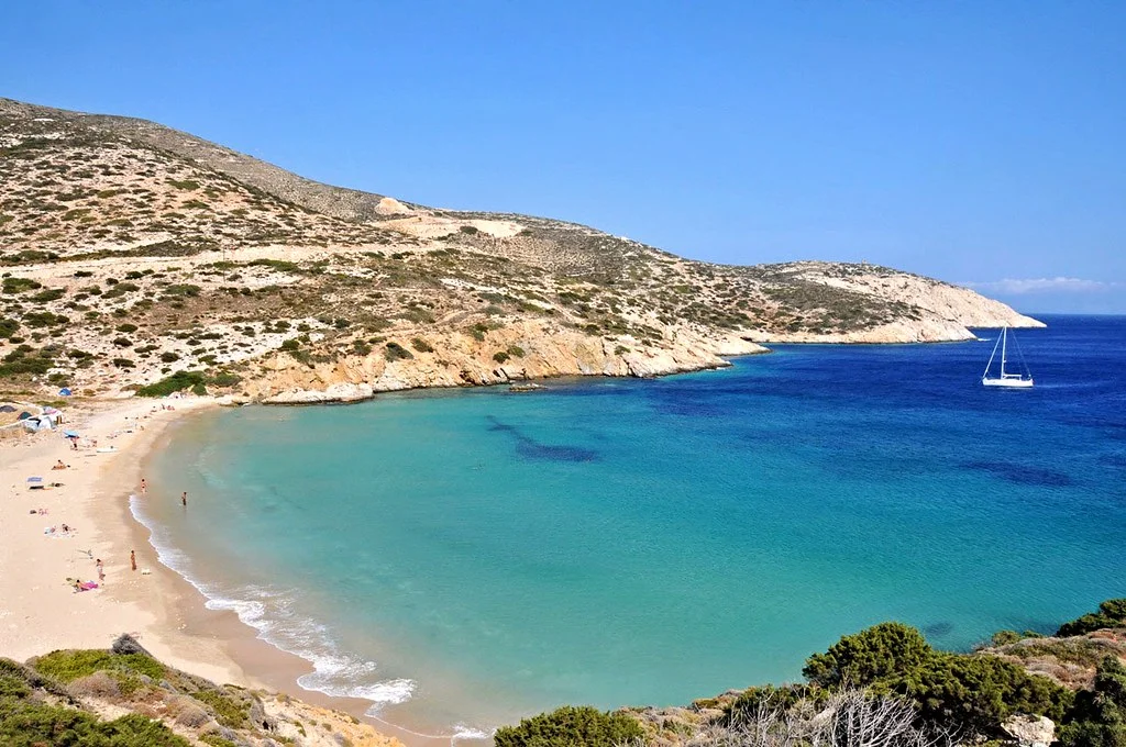 Plage de Kedros, Grèce