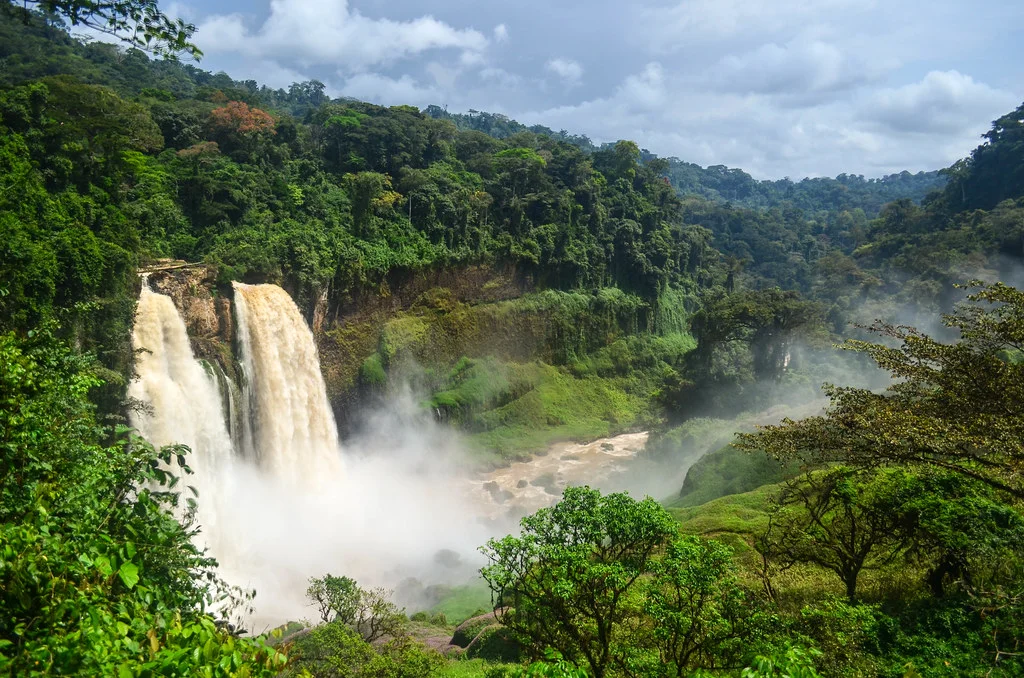 Chutes d'Ekom, Cameroun