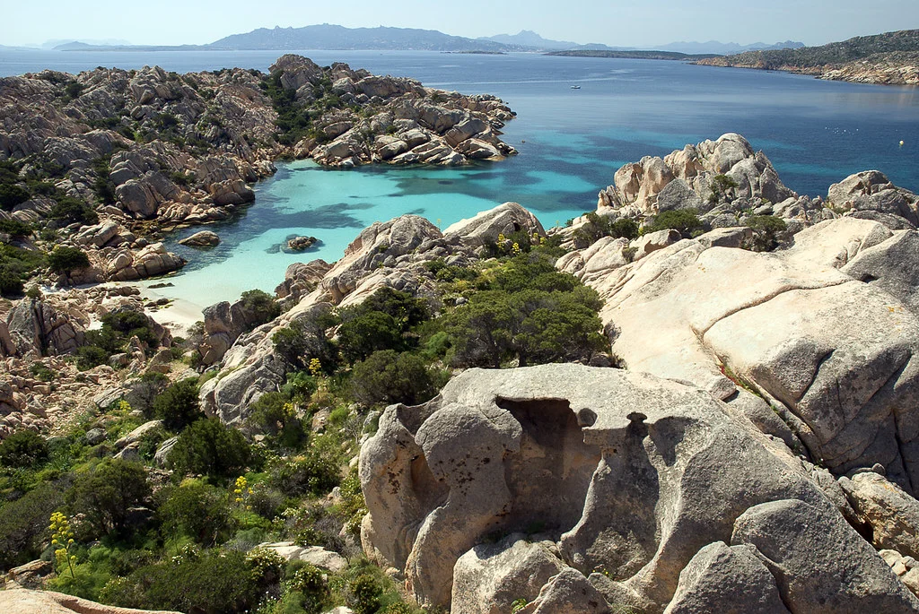 Cala Coticcio, Italie