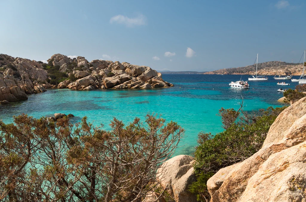 Cala Coticcio, Italie