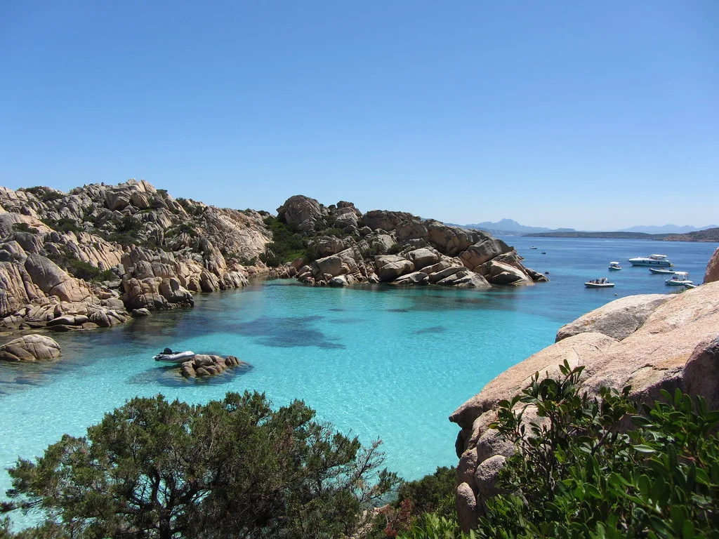 Cala Coticcio, Italie