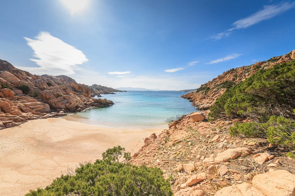 Cala Coticcio, Italie