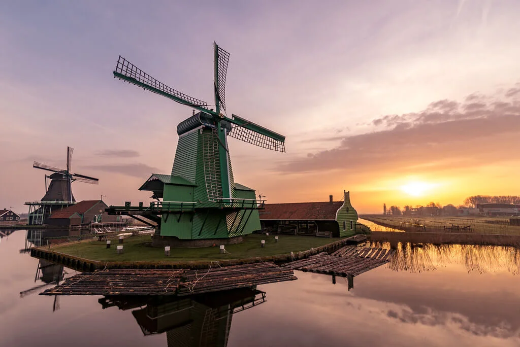 Moulins de Zaanse Schans, Pays-Bas