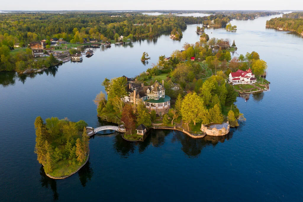 Archipel des Mille-Îles, Canada, États-Unis